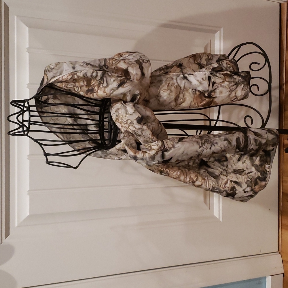 NWT "The Natasha" customer silk scarf hand dyed by me